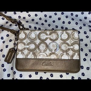 Coach wristlet
